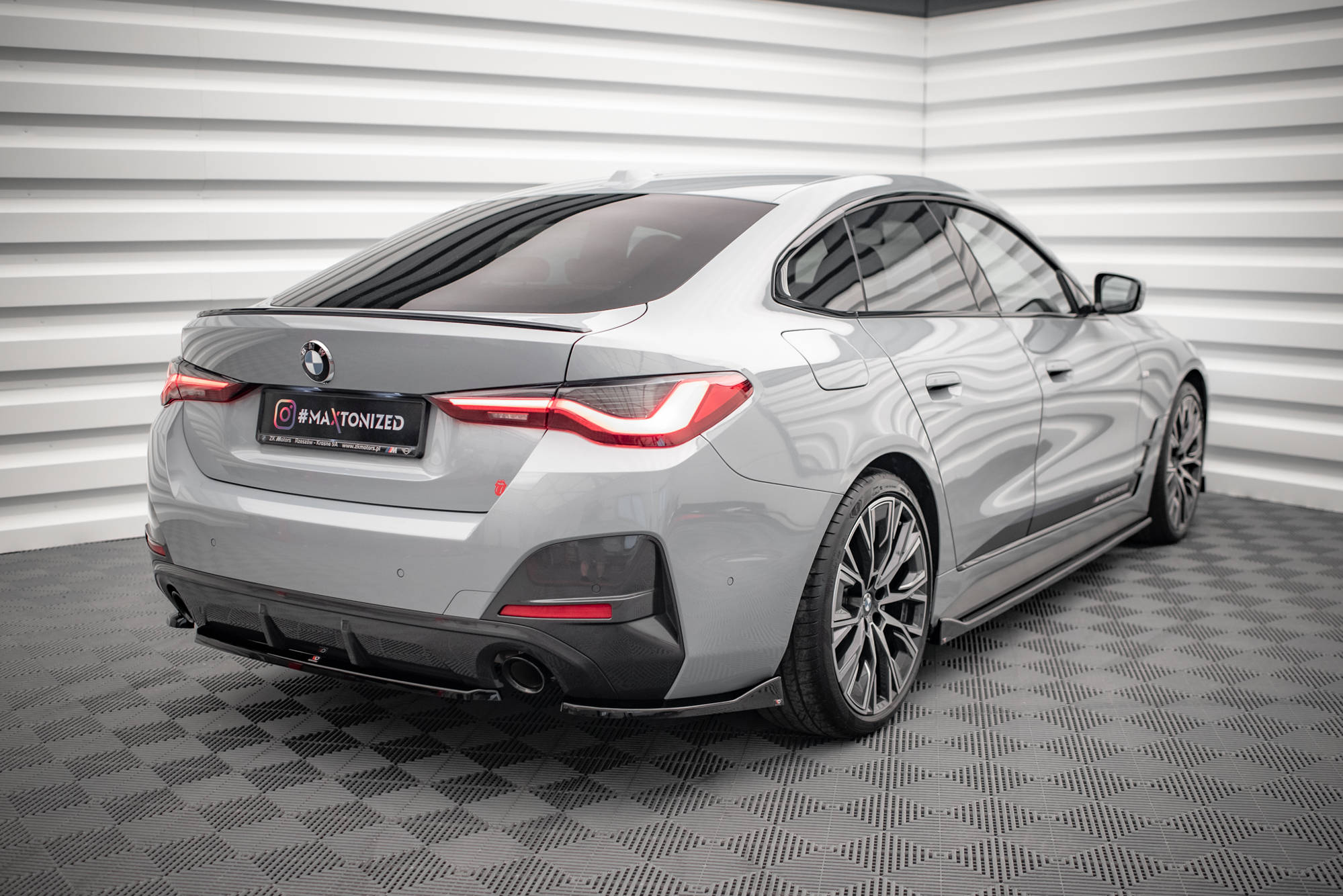 Rear Side Splitters V.2 BMW 4 Gran Coupe M-Pack G26 - Image 3