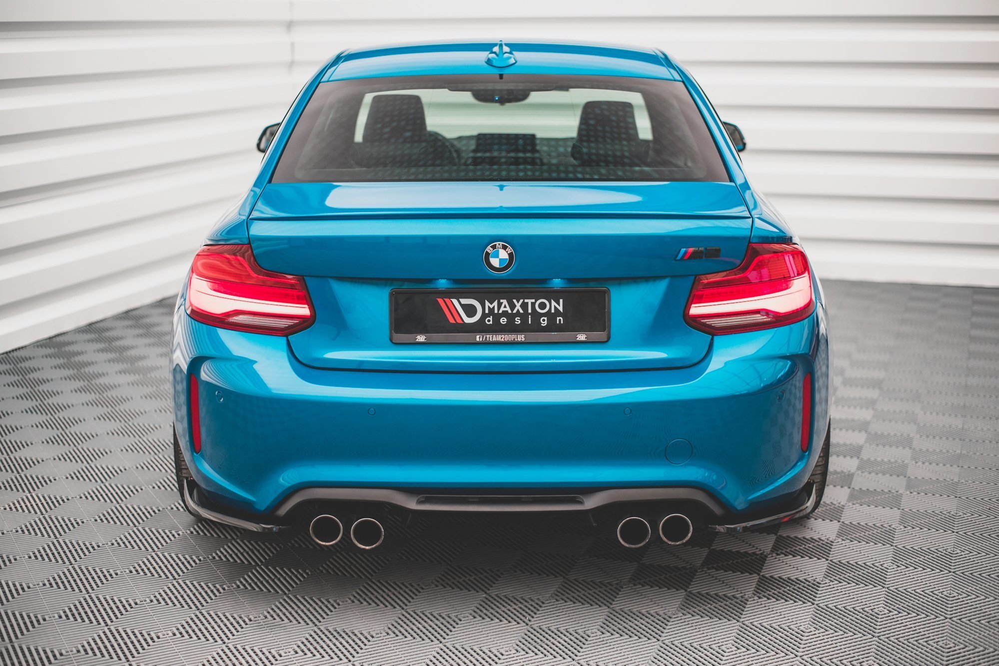 Rear Side Splitters V.2 BMW M2 F87 - Image 2