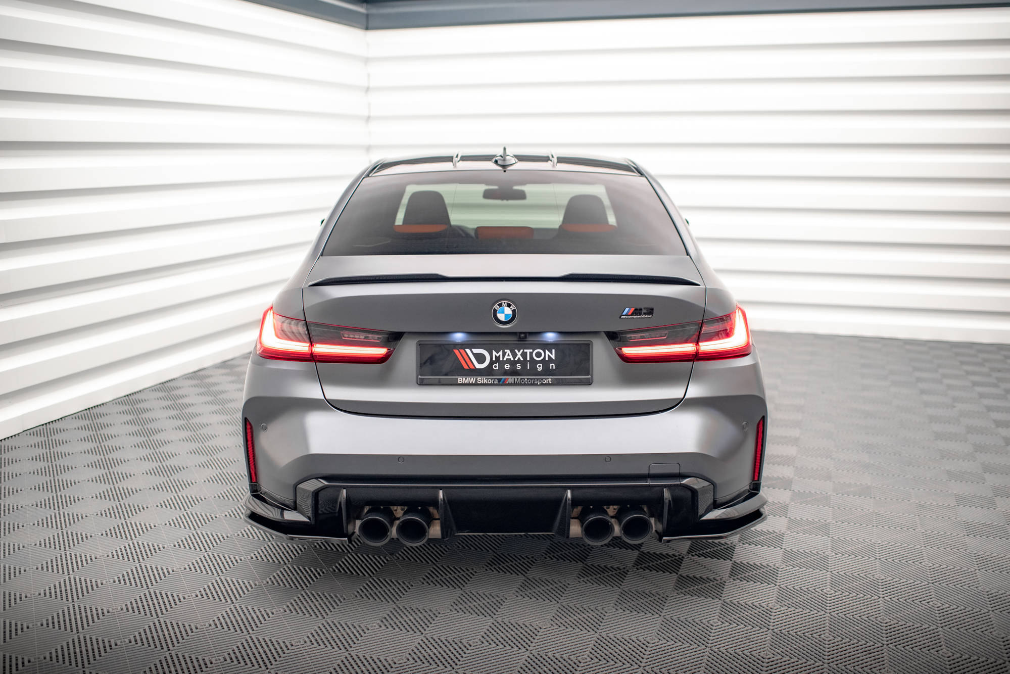 Rear Side Splitters V.2 BMW M3 Sedan / Touring G80 / G81 - Image 2