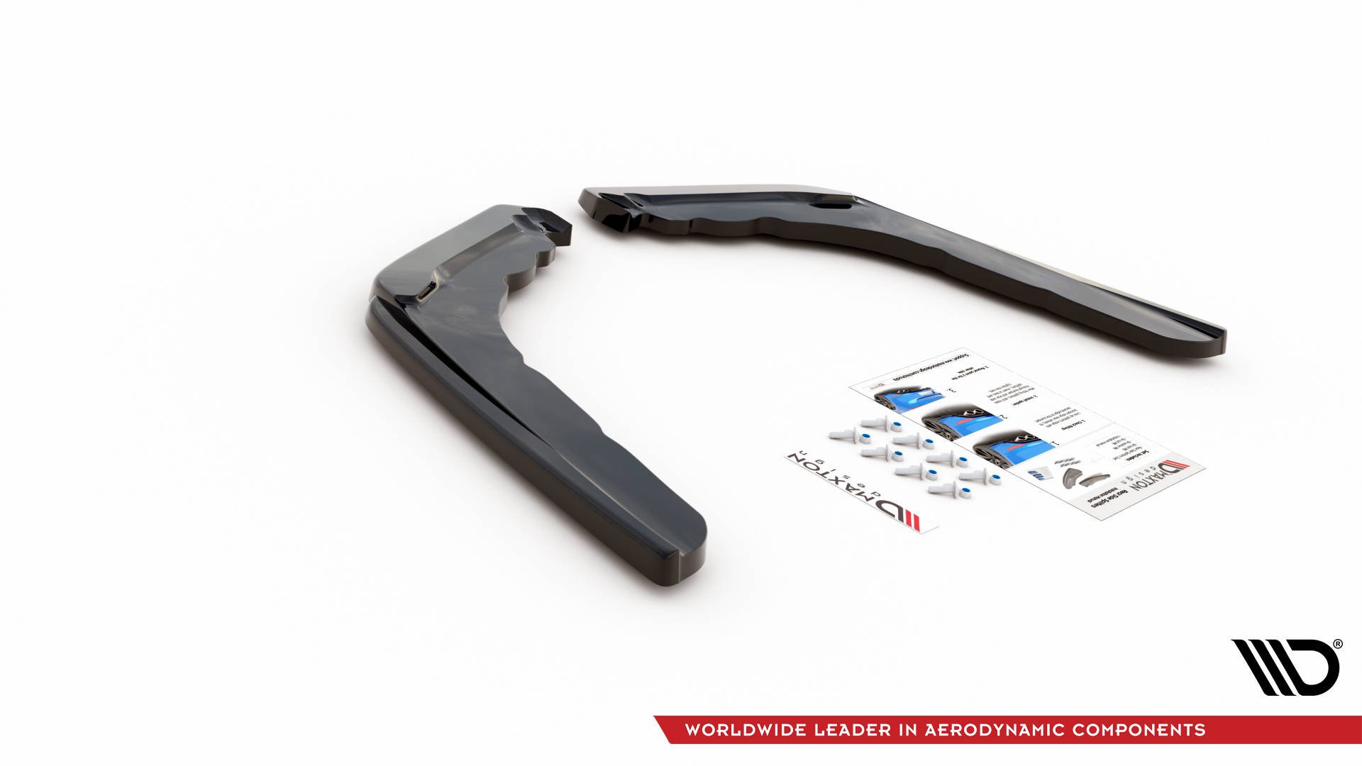 Rear Side Splitters V.2 BMW M4 F82 - Image 4