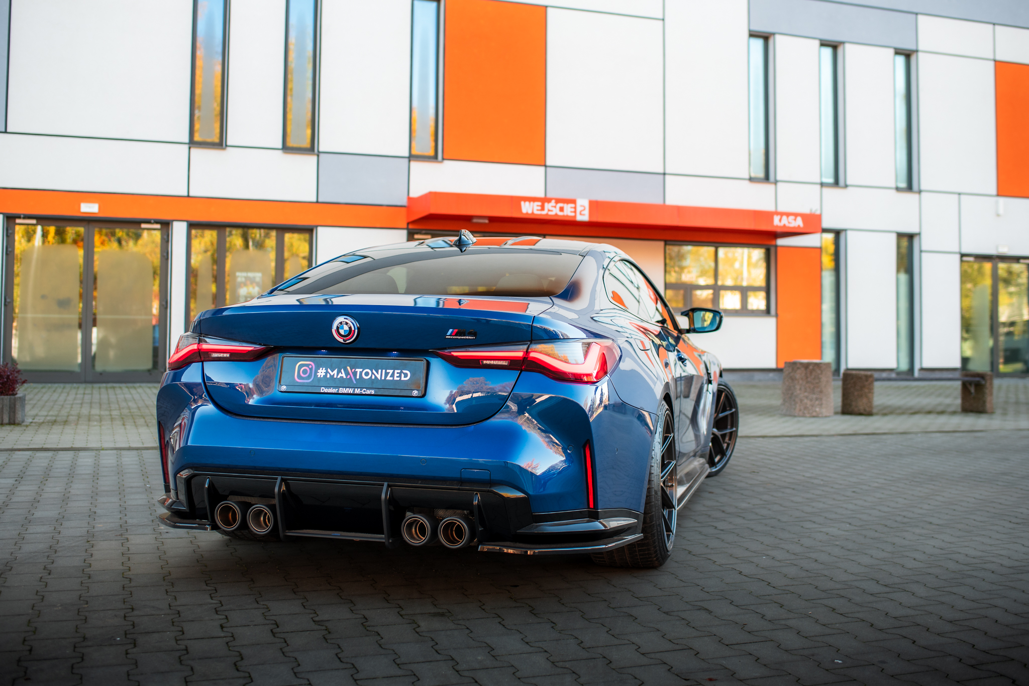Rear Side Splitters V.2 BMW M4 G82 / G82 Facelift - Image 3
