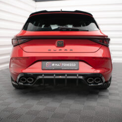 Alternative view of Rear Side Splitters V.2 Cupra Leon Hatchback Mk1
