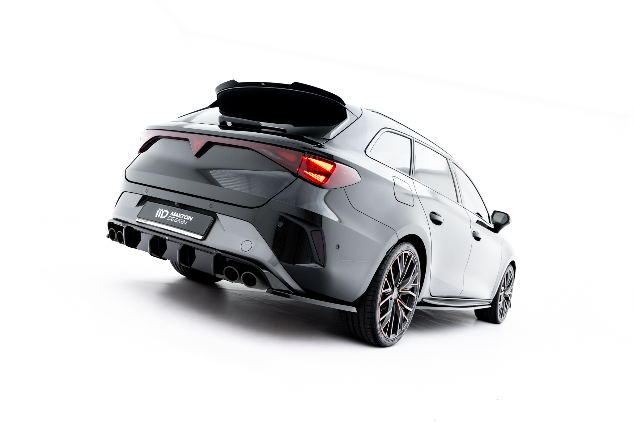 Rear Side Splitters V.2 Cupra Leon ST Mk1 Facelift - Image 2