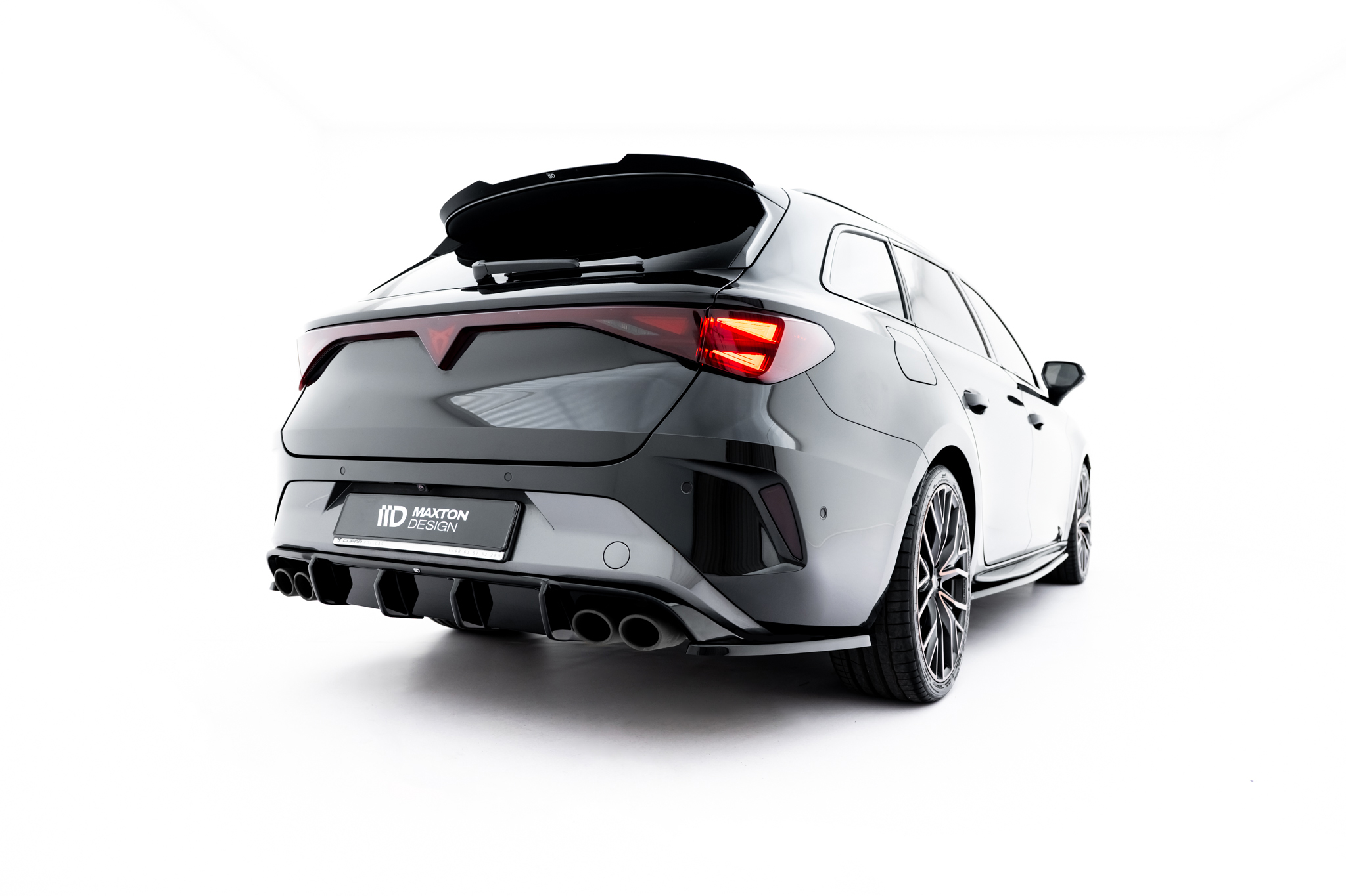 Rear Side Splitters V.2 Cupra Leon ST Mk1 Facelift - Image 3
