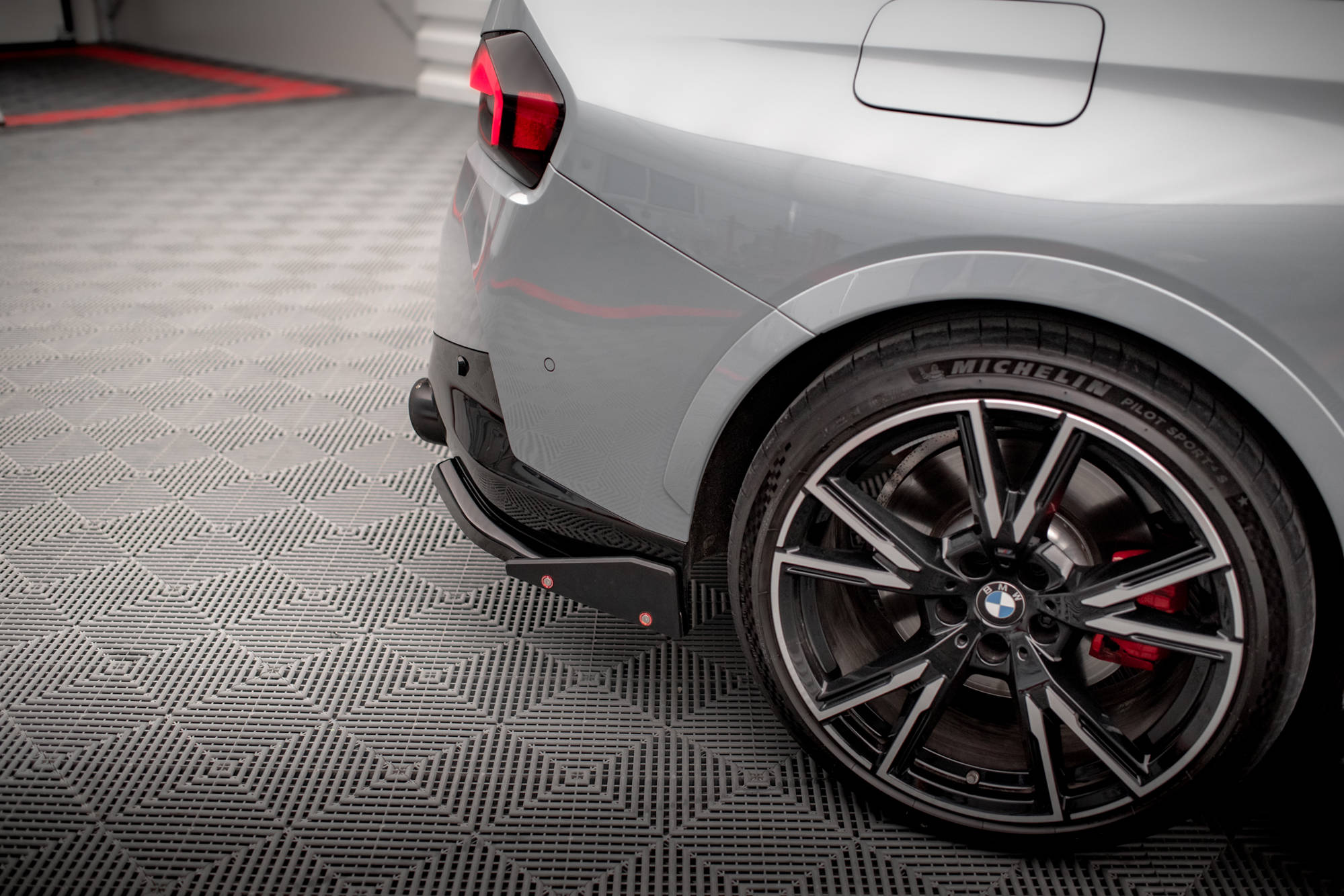 Rear Side Splitters V.2 + Flaps BMW 2 Coupe M240i G42 - Image 2