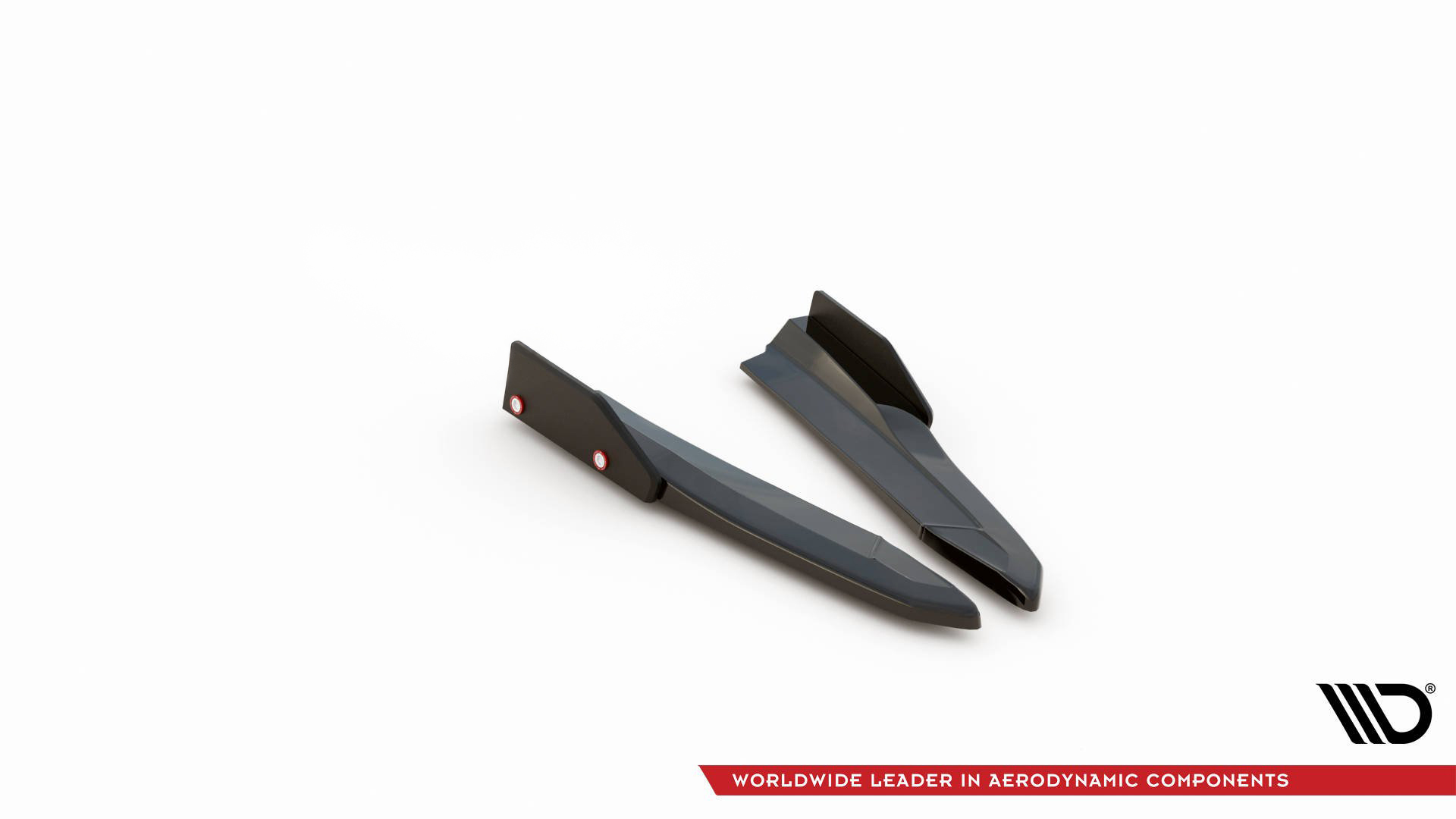 Rear Side Splitters V.2 + Flaps Skoda Octavia RS Mk4 - Image 4