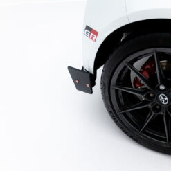 Alternative view of Rear Side Splitters V.2 + Flaps Toyota GR Yaris Mk4