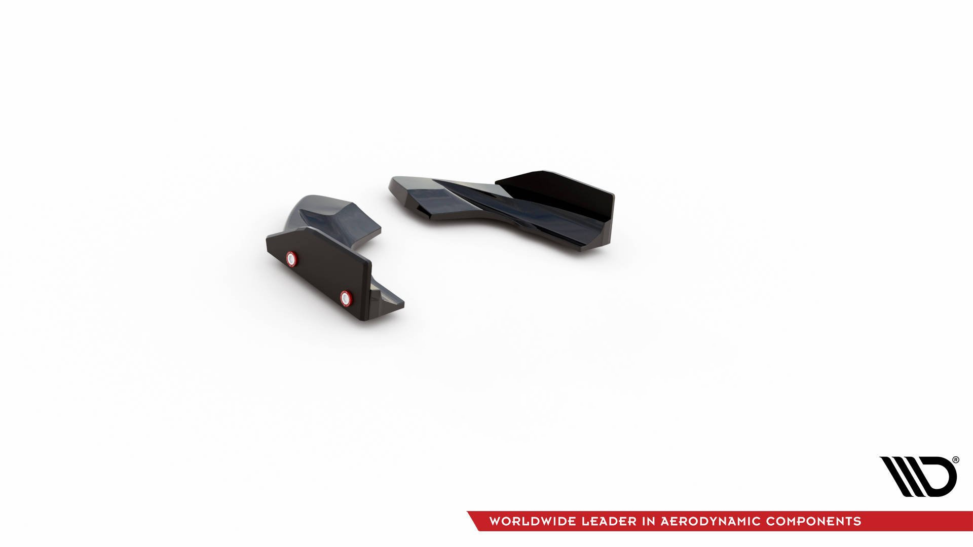 Rear Side Splitters V.2 + Flaps Volkswagen Golf R Mk8 Facelift - Image 5