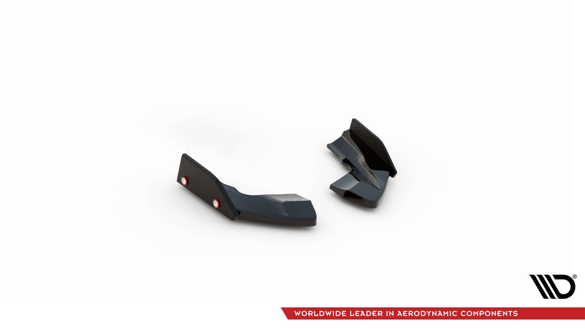Rear Side Splitters V.2 + Flaps Volkswagen Golf R Mk8 Facelift - Image 4