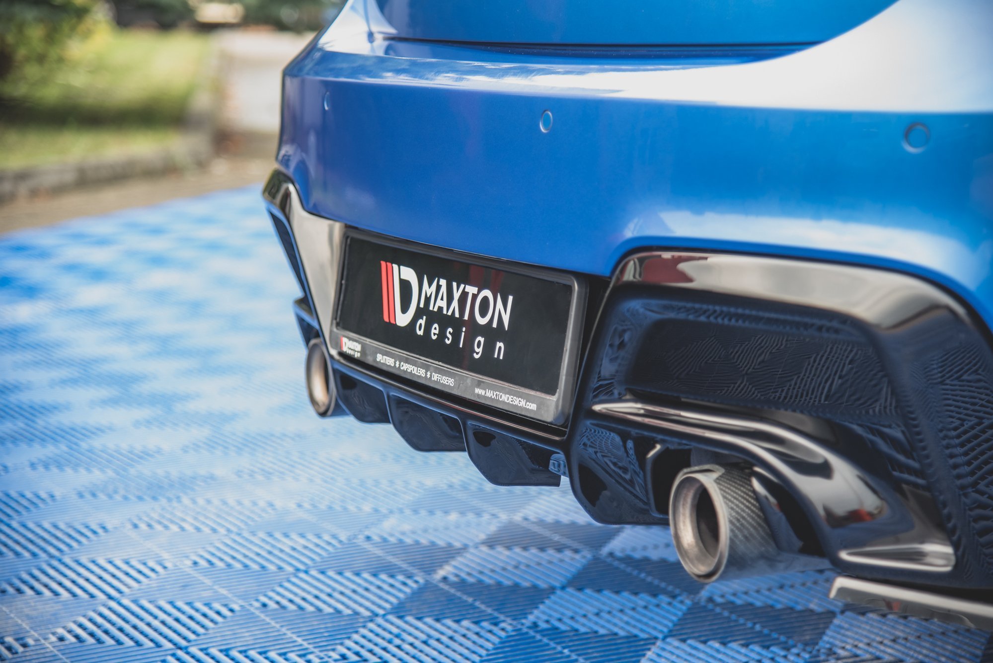 Rear Side Splitters V.2 (For rear valance v.1) BMW M135i F20 - Image 4