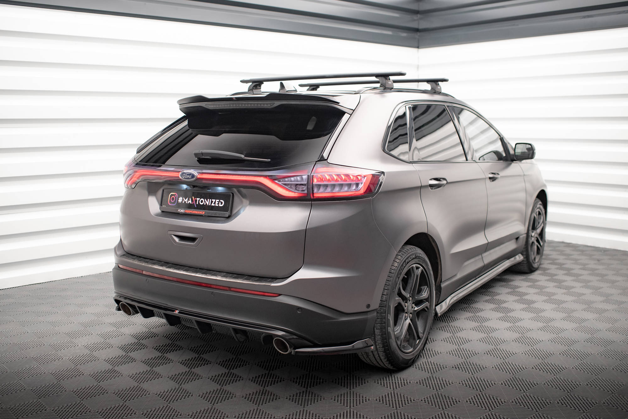 Rear Side Splitters V.2 Ford Edge Mk2 - Image 2
