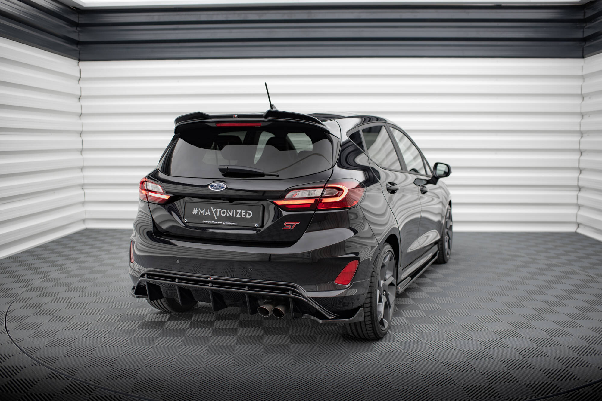 Rear Side Splitters V.2 Ford FIesta Mk8 ST - Image 2