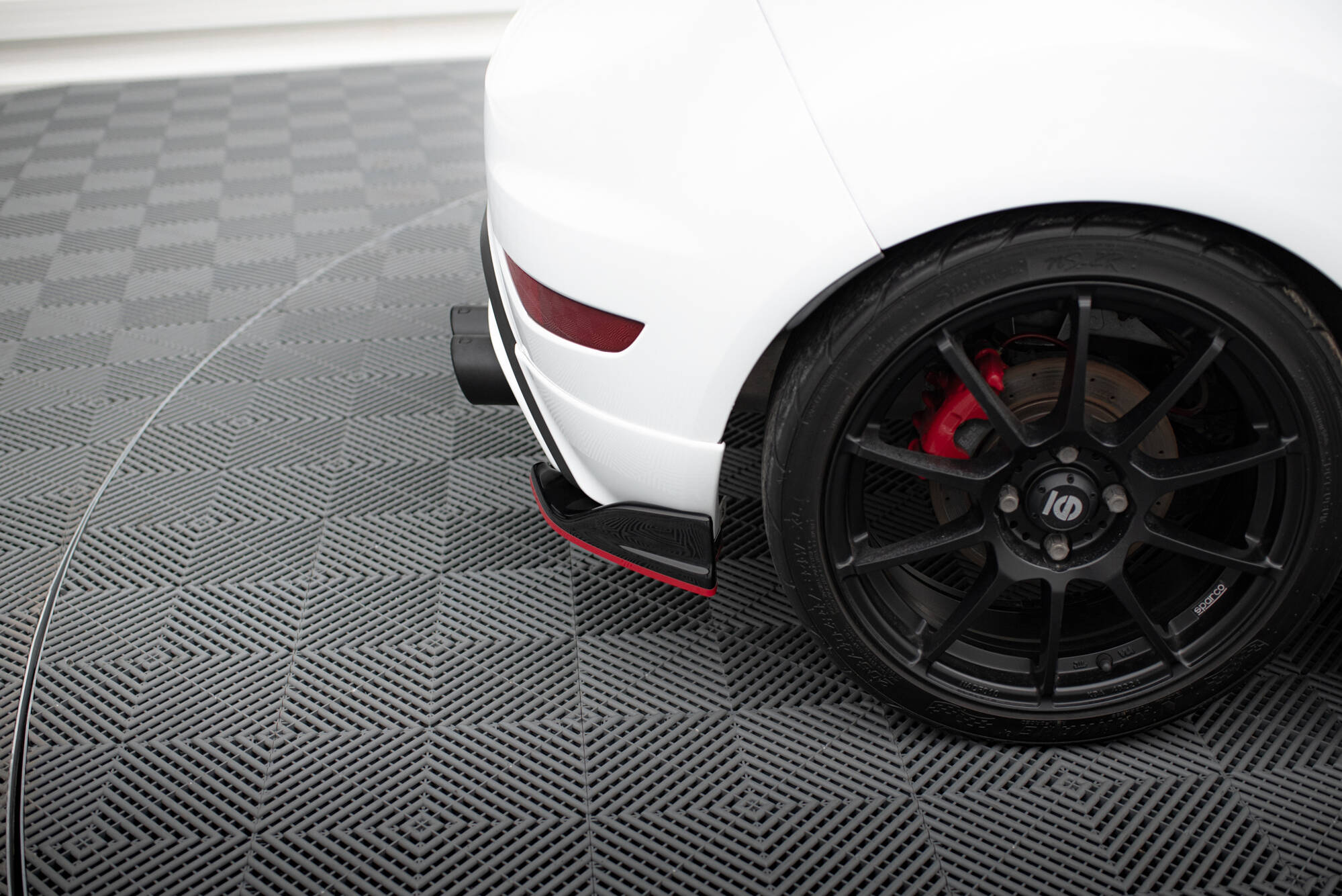 Rear Side Splitters V.2 Ford Fiesta ST Mk7 Facelift - Image 2