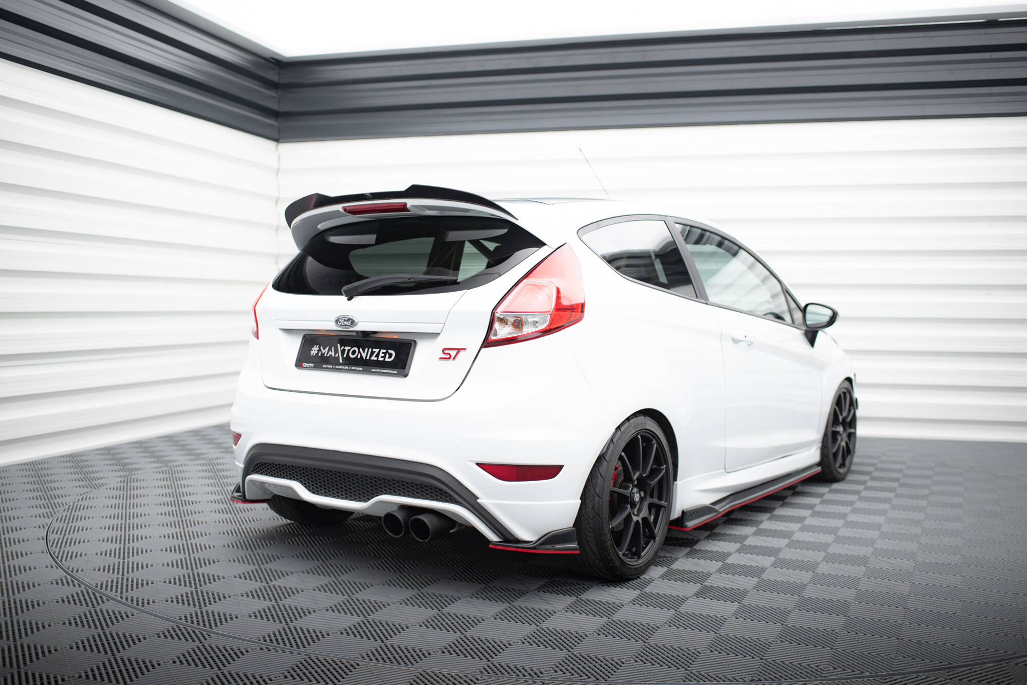 Rear Side Splitters V.2 Ford Fiesta ST Mk7 Facelift - Image 3