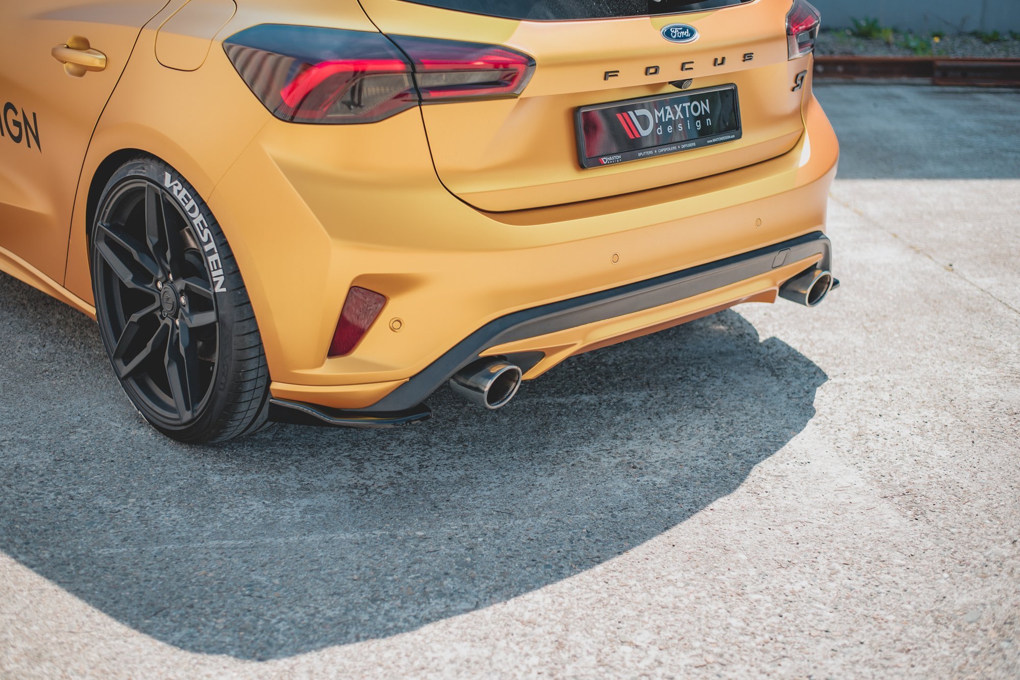 Rear Side Splitters V.2 Ford Focus Hatchback ST Mk4 - Image 4