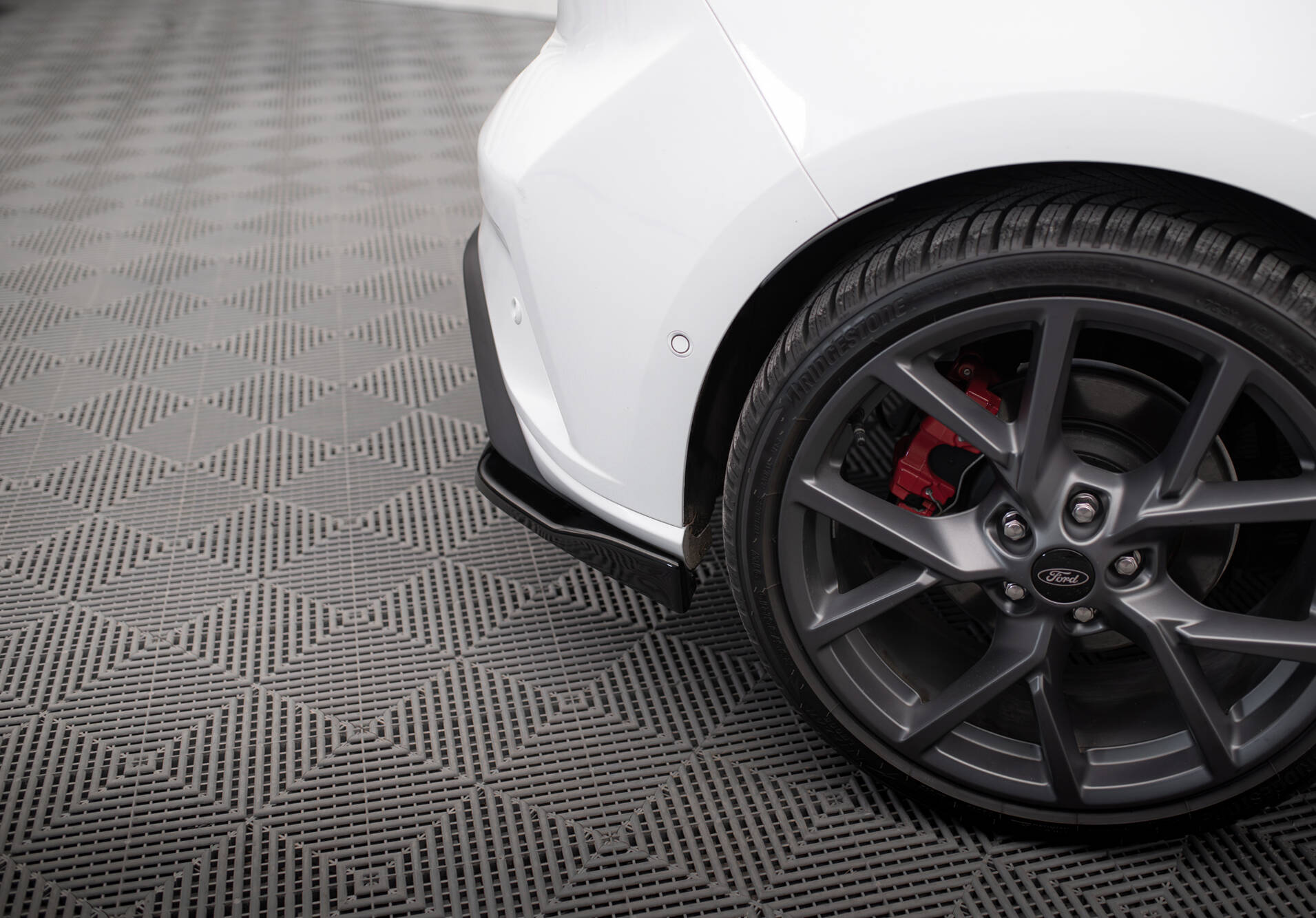 Rear Side Splitters V.2 Ford Focus Hatchback ST Mk4 - Image 3