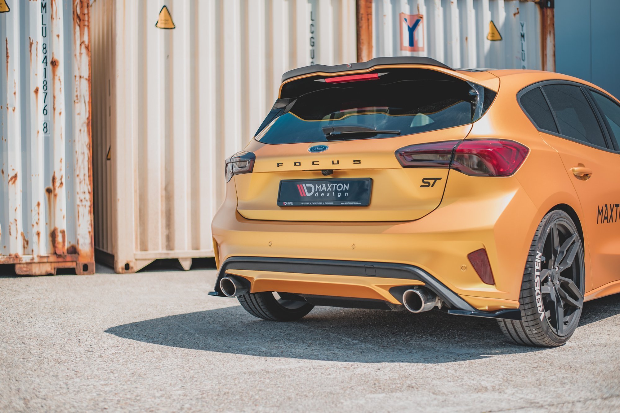 Rear Side Splitters V.2 Ford Focus Hatchback ST Mk4 - Image 6