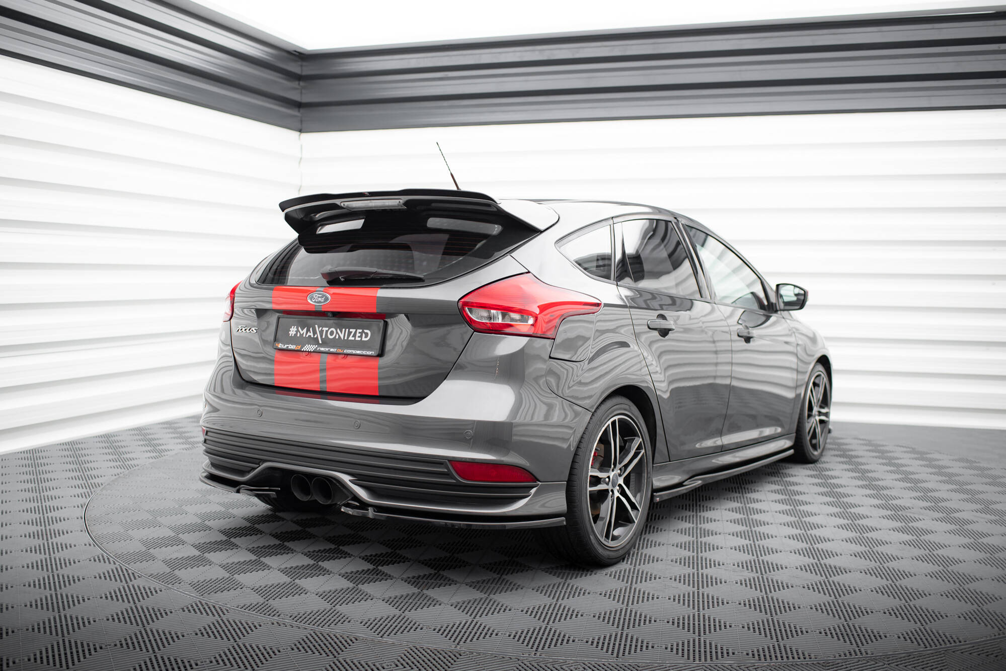 Rear Side Splitters V.2 Ford Focus ST Mk3 Facelift - Image 2
