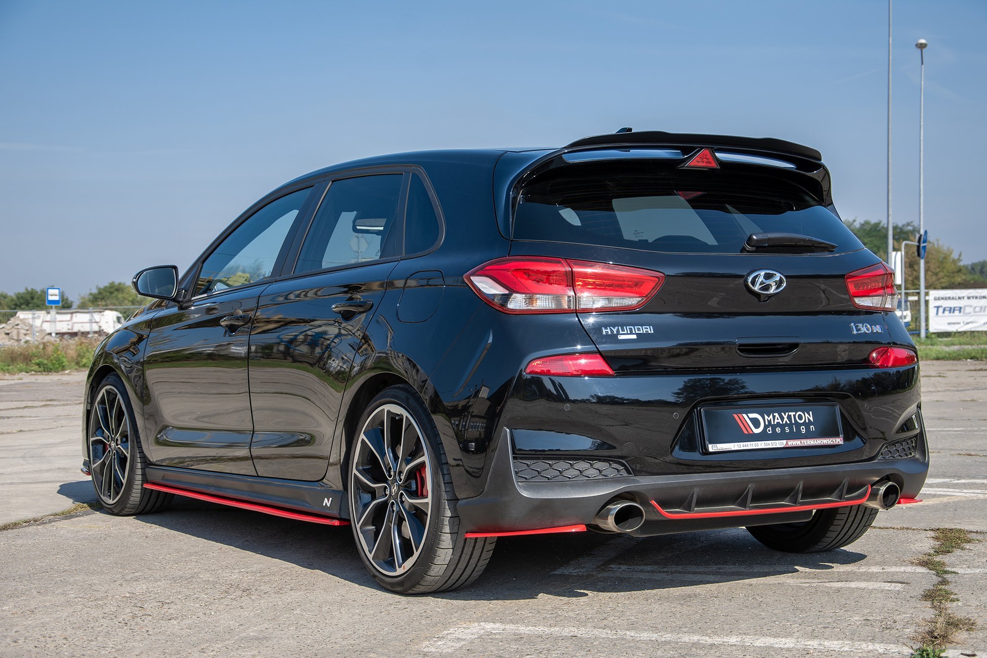 Rear Side Splitters V.2 Hyundai I30 N Mk3 Hatchback - Image 2