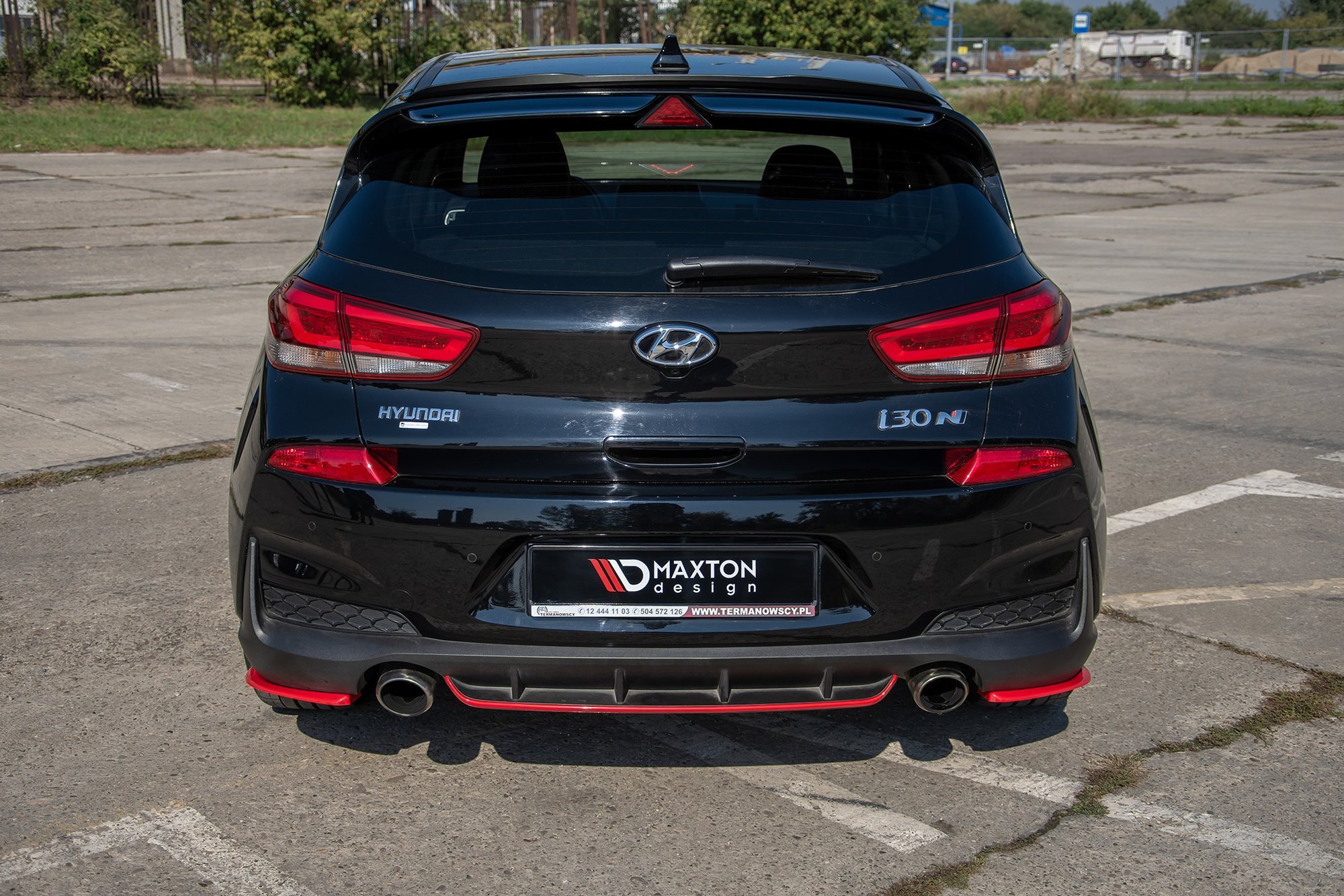Rear Side Splitters V.2 Hyundai I30 N Mk3 Hatchback - Image 3