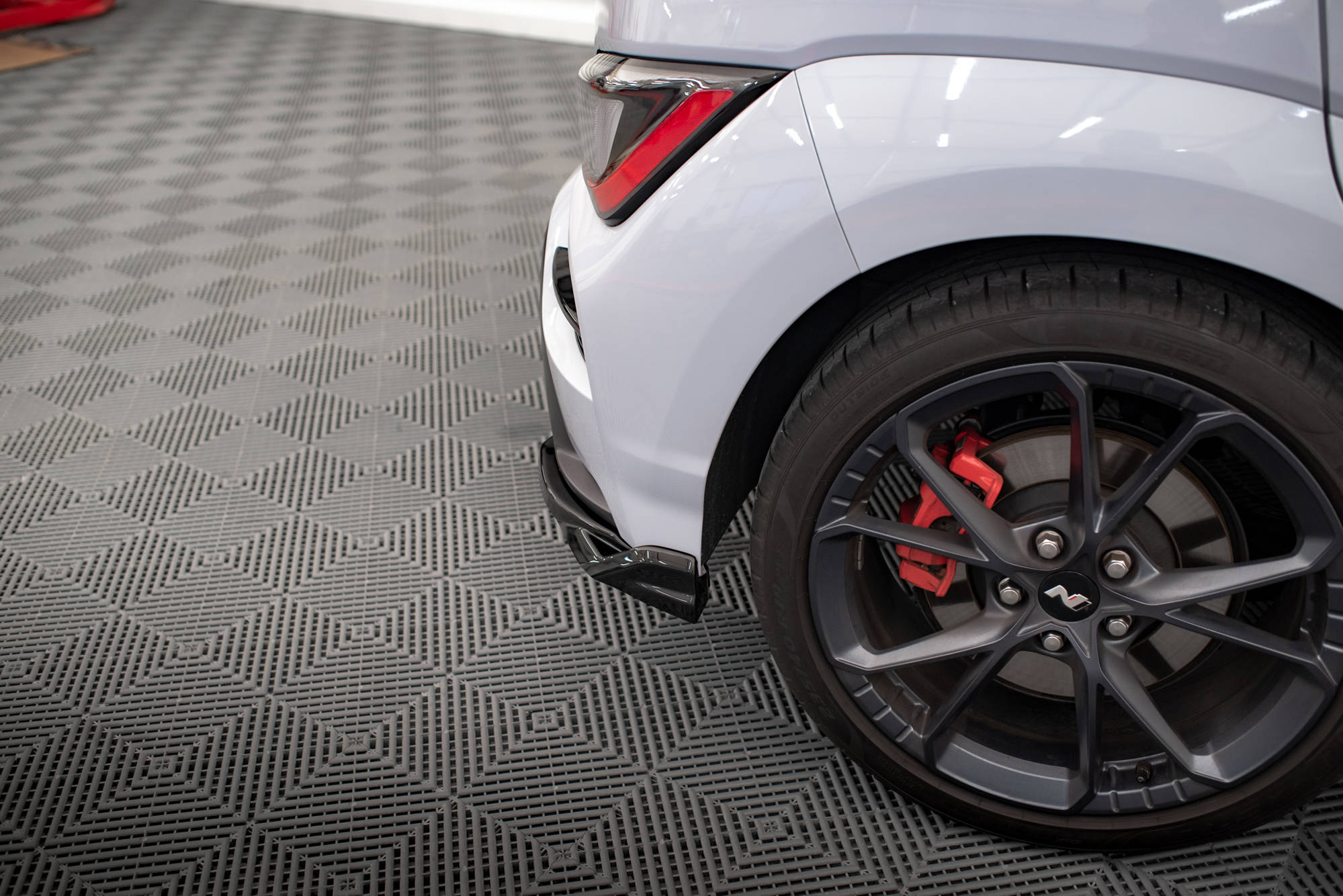 Rear Side Splitters V.2 Hyundai Kona N Mk1 - Image 3