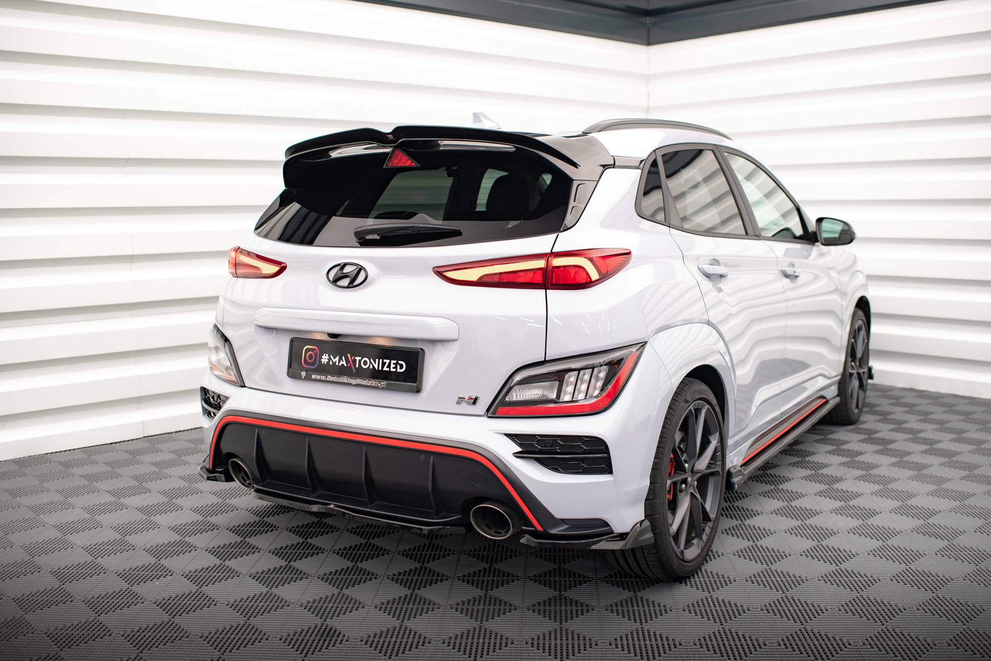 Rear Side Splitters V.2 Hyundai Kona N Mk1 - Image 2