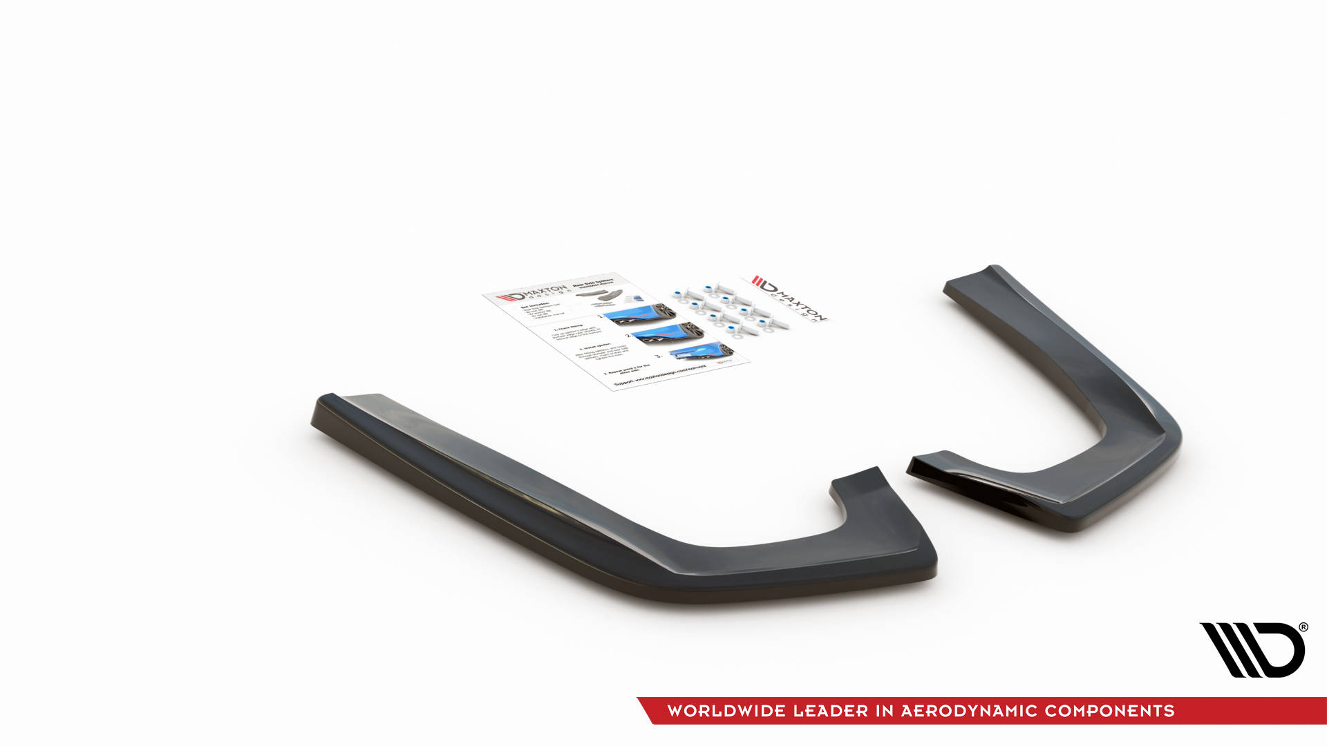 Rear Side Splitters V.2 Mercedes-Benz GLE Coupe 63AMG C292 - Image 4
