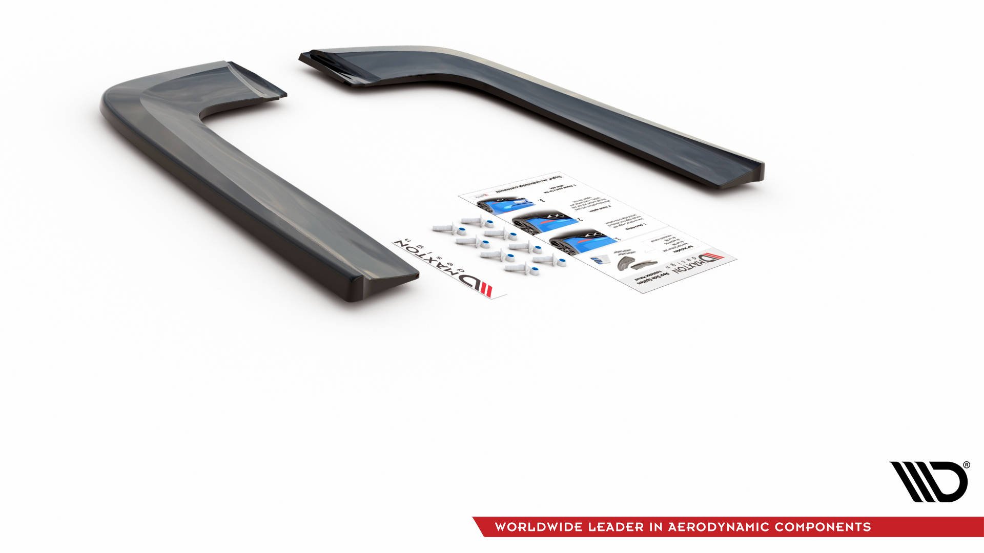 Rear Side Splitters V.2 Mercedes-Benz V-Class AMG-Line W447 Facelift - Image 6