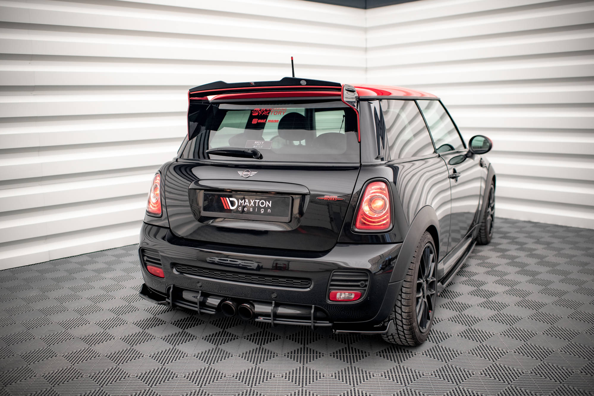 Rear Side Splitters V.2 Mini Cooper John Cooper Works R56 - Image 2