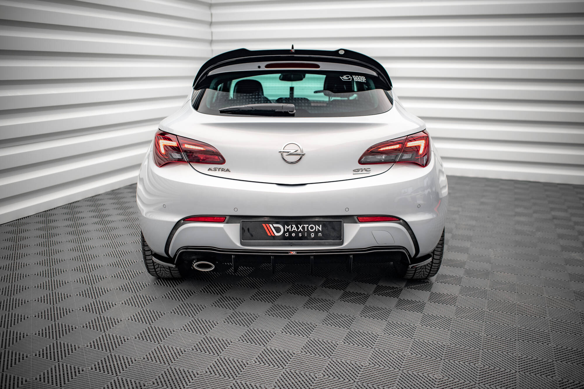 Rear Side Splitters V.2 Opel Astra GTC OPC-Line J - Image 2