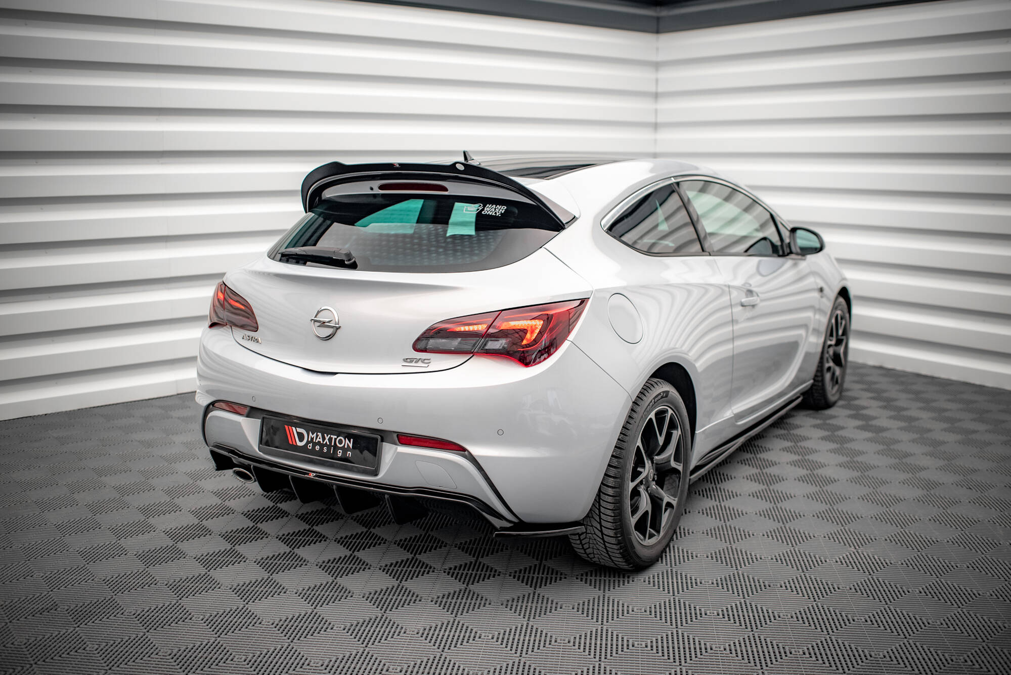 Rear Side Splitters V.2 Opel Astra GTC OPC-Line J - Image 3