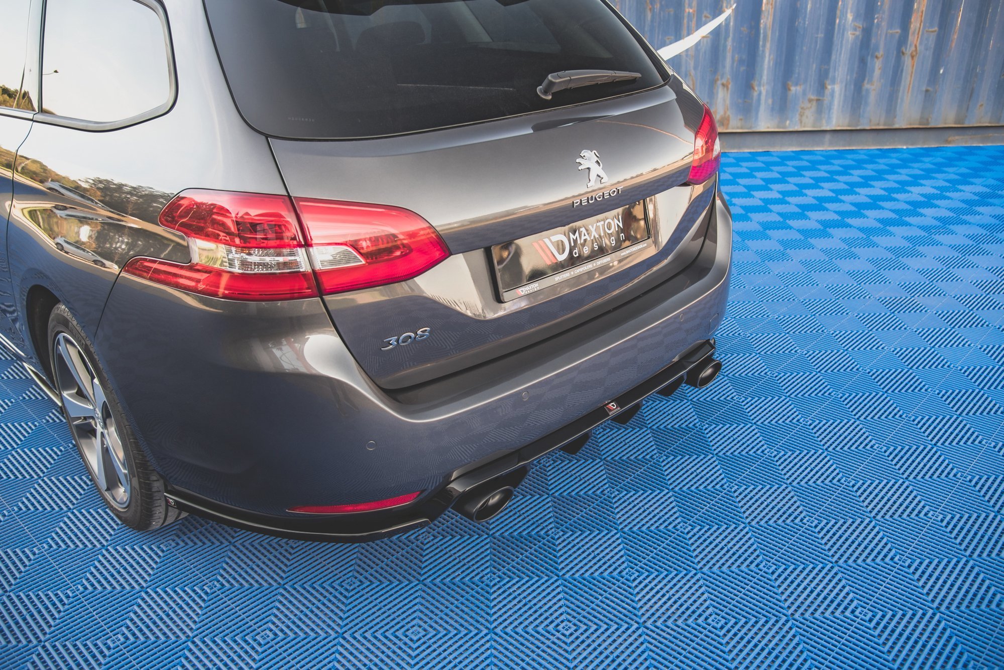 Rear Side Splitters V.2 Peugeot 308 SW Mk2 - Image 2