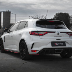 Alternative view of Rear Side Splitters V.2 Renault Megane RS Mk4