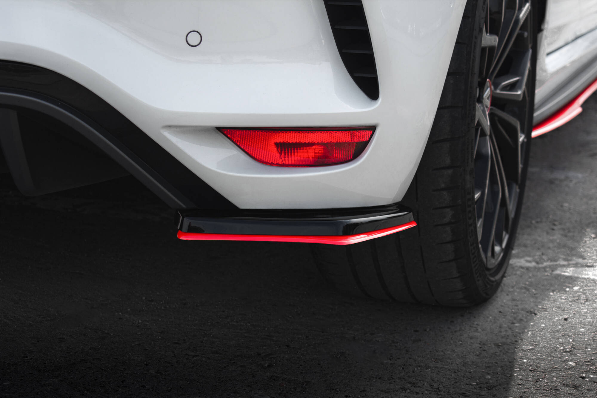Rear Side Splitters V.2 Renault Megane RS Mk4 - Image 3
