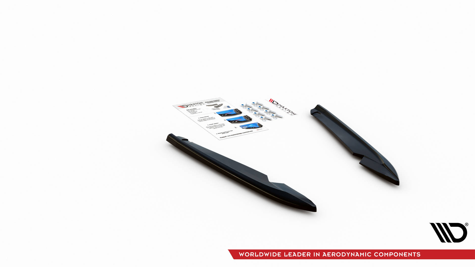 Rear Side Splitters V.2 Seat Leon FR Sportstourer Mk3 - Image 3