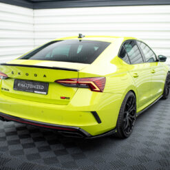 Alternative view of Rear Side Splitters V.2 Skoda Octavia RS Mk4