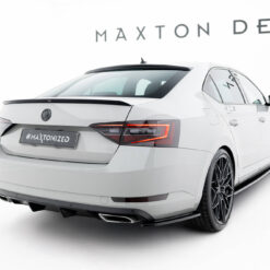 Alternative view of Rear Side Splitters V.2 Skoda Superb Liftback / Combi Mk3
