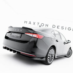 Alternative view of Rear Side Splitters V.2 Skoda Superb Mk4