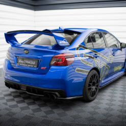 Alternative view of Rear Side Splitters V.2 Subaru WRX STI Mk1