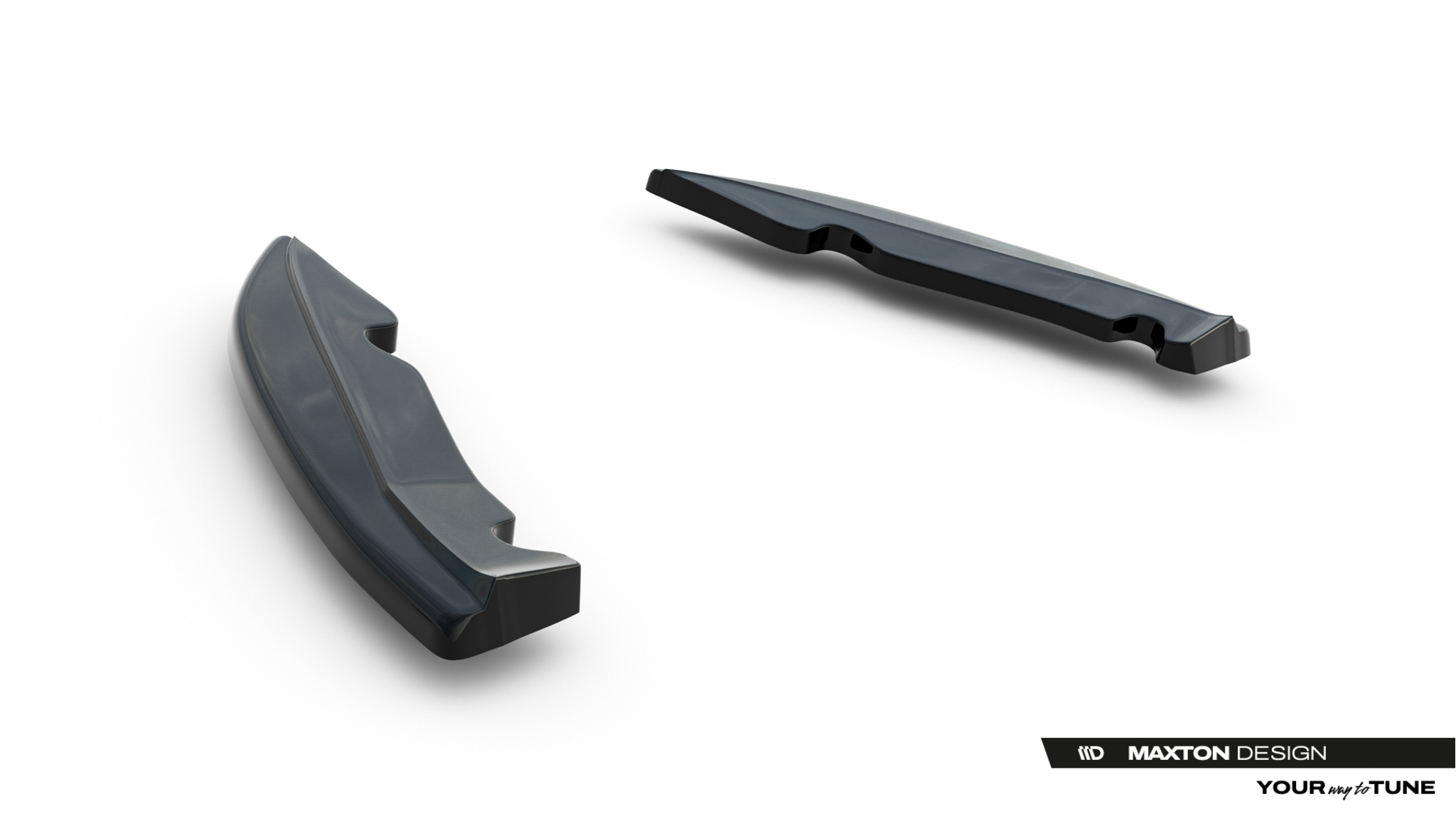 Rear Side Splitters V.2 Tesla Model 3 - Image 6
