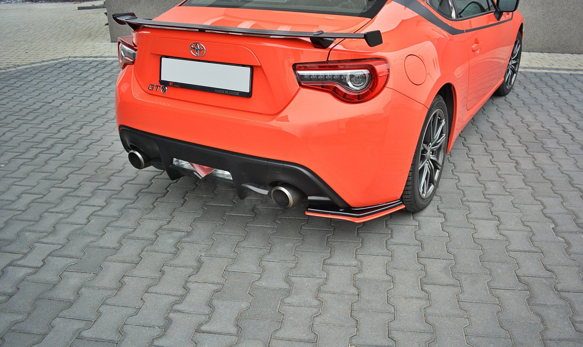 Rear Side Splitters V.2 Toyota GT86 Facelift - Image 3