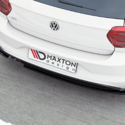 Alternative view of Rear Side Splitters V.2 Volkswagen Polo GTI / R-line Mk6
