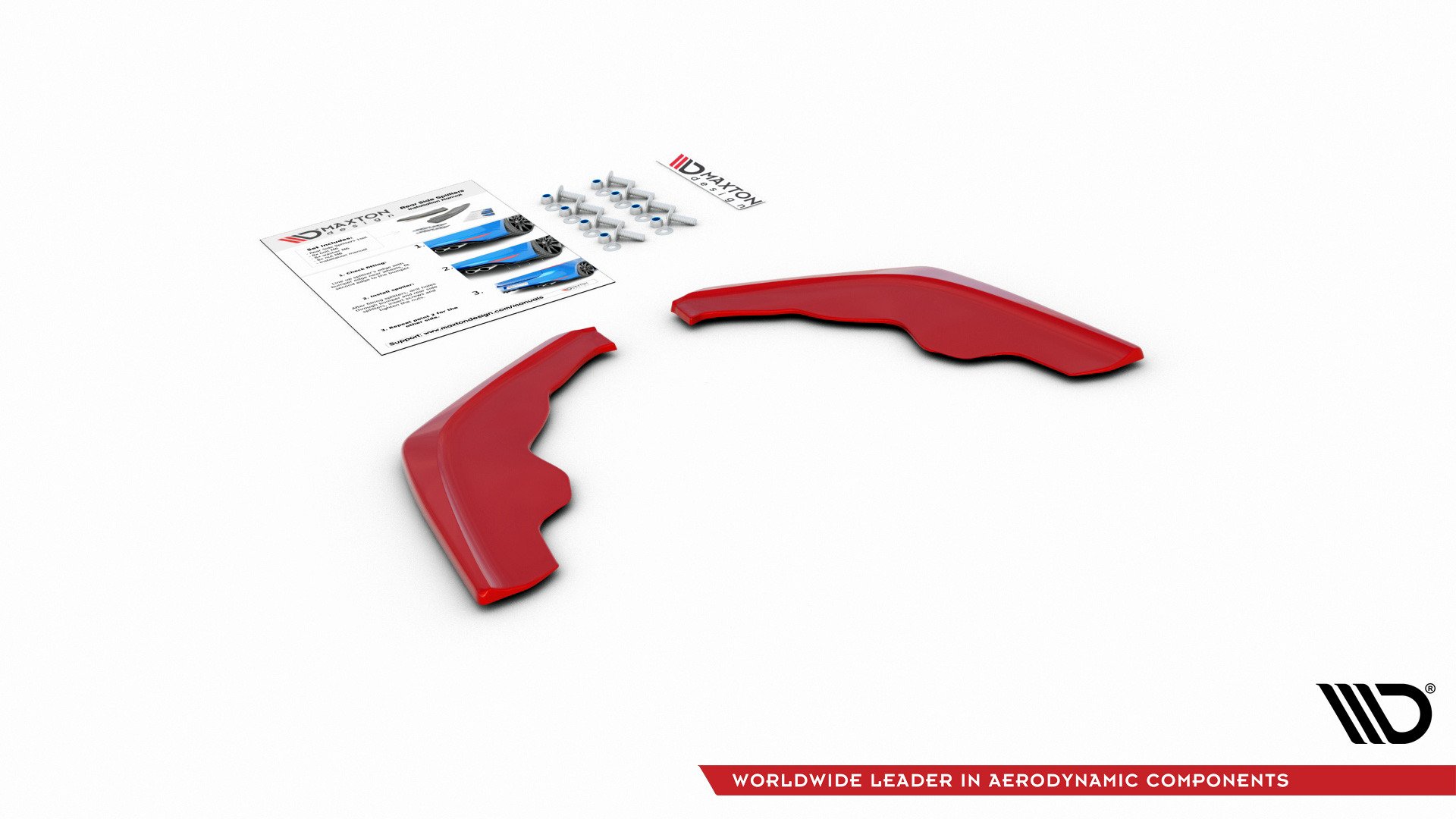 Rear Side Splitters V.2 for BMW 1 F40 M-Pack - Image 5