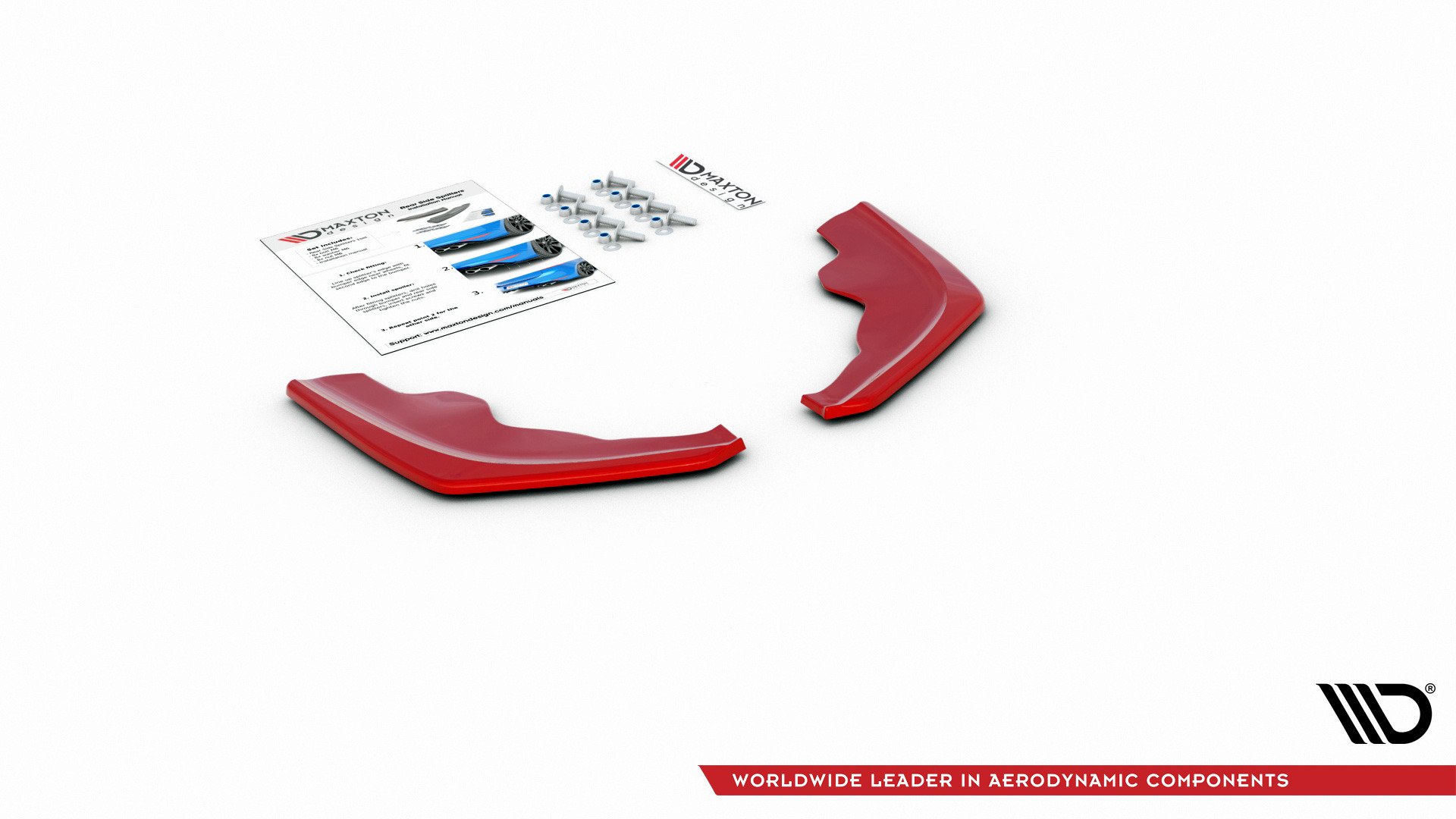 Rear Side Splitters V.2 for BMW 1 F40 M-Pack - Image 4