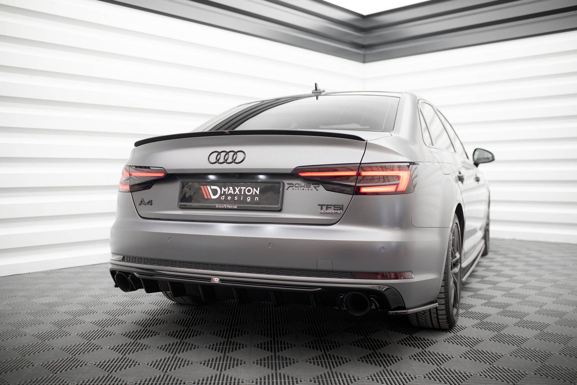 Rear Side Splitters V.3 Audi A4 S-line B9 - Image 3
