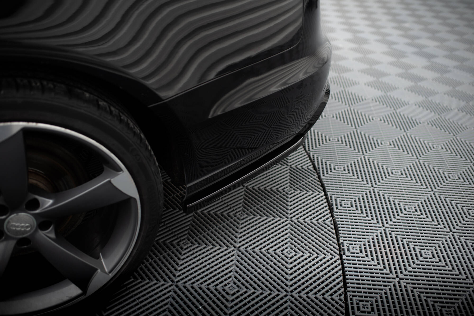 Rear Side Splitters V.3 Audi A6 Avant / Sedan C7 - Image 2