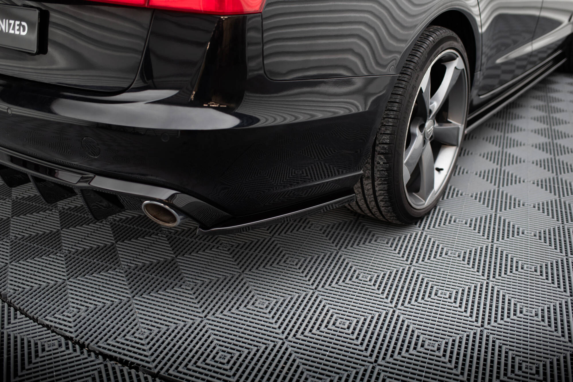Rear Side Splitters V.3 Audi A6 Avant / Sedan C7