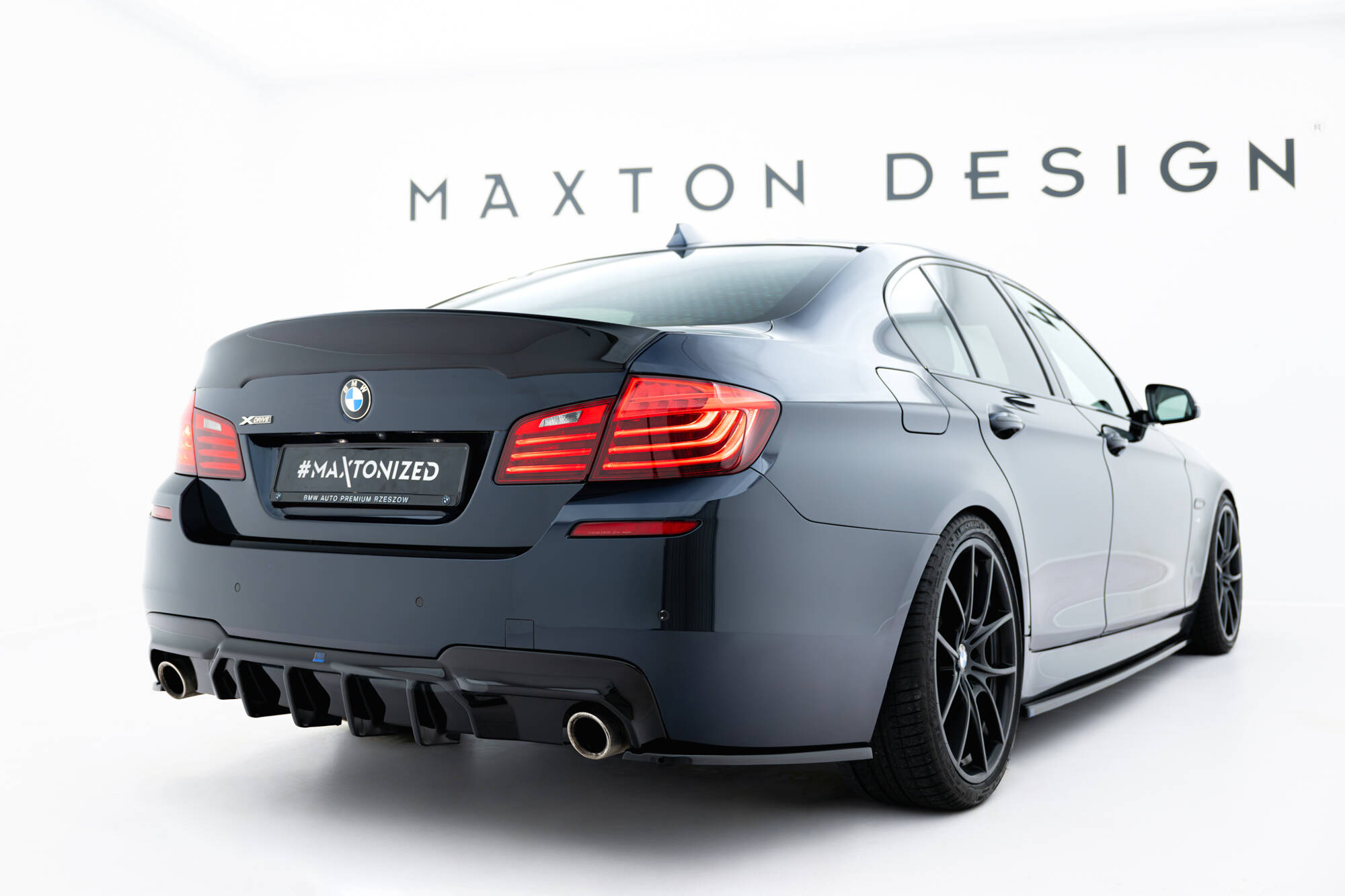 Rear Side Splitters V.3 BMW 5 M-Pack F10 / F11 - Image 2