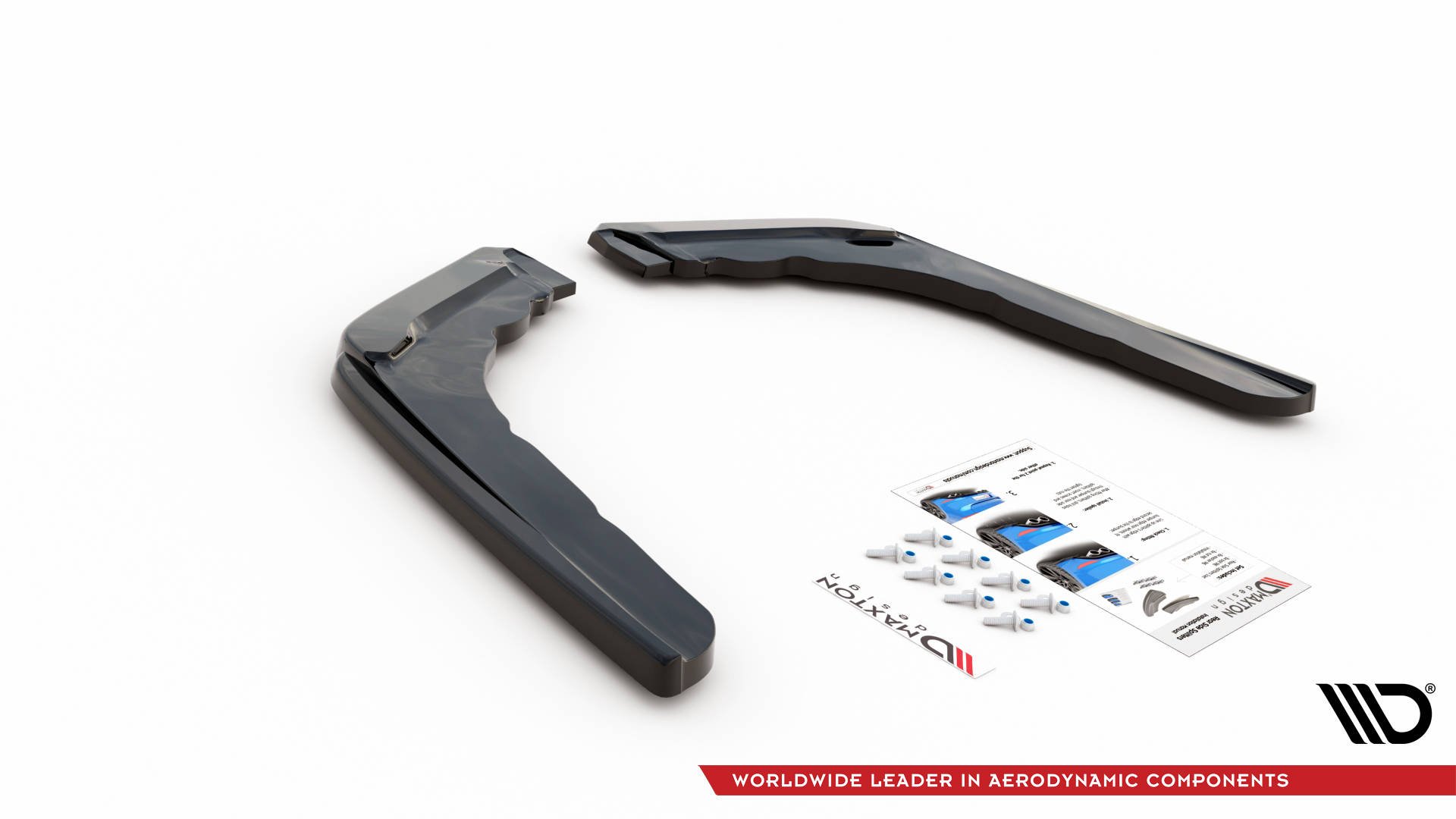 Rear Side Splitters V.3 BMW M4 F82 - Image 4