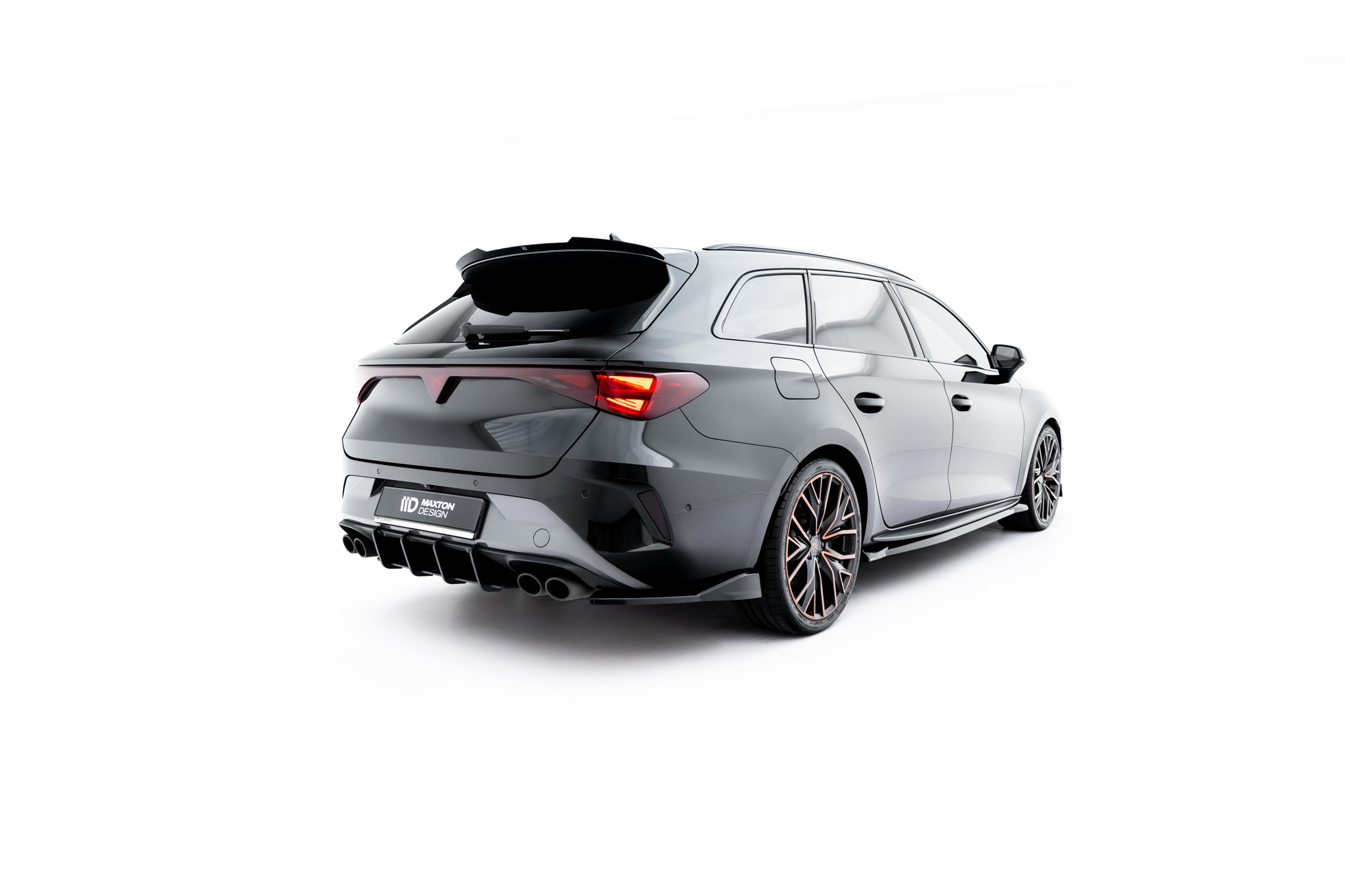 Rear Side Splitters V.3 Cupra Leon ST Mk1 Facelift - Image 3